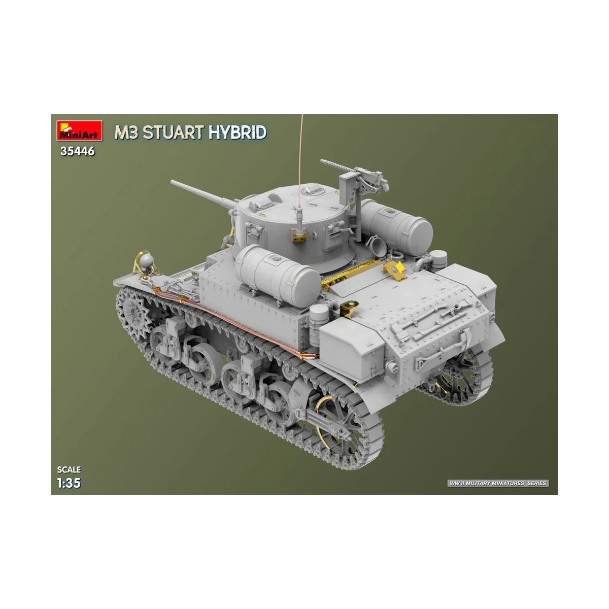 M3 Stuart Hybrid, 1/35 - MiniArt 35446