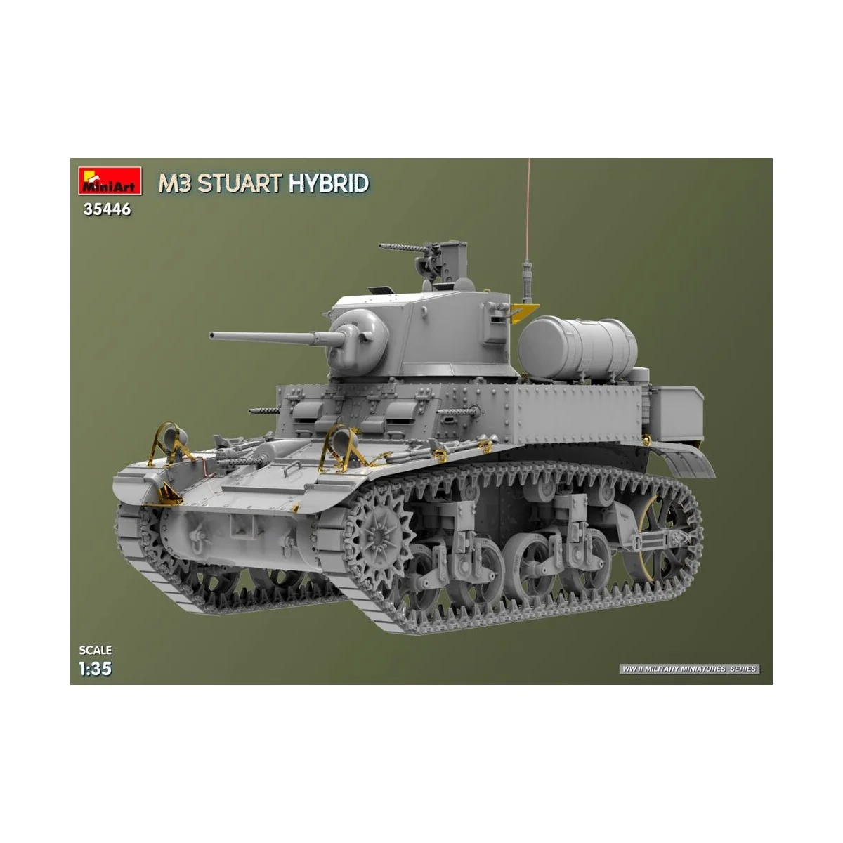 M3 Stuart Hybrid, 1/35 - MiniArt 35446