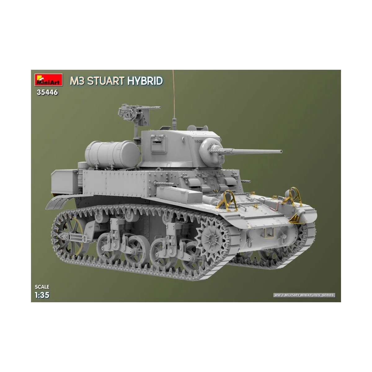 M3 Stuart Hybrid, 1/35 - MiniArt 35446