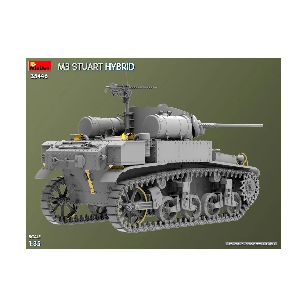 M3 Stuart Hybrid, 1/35 - MiniArt 35446