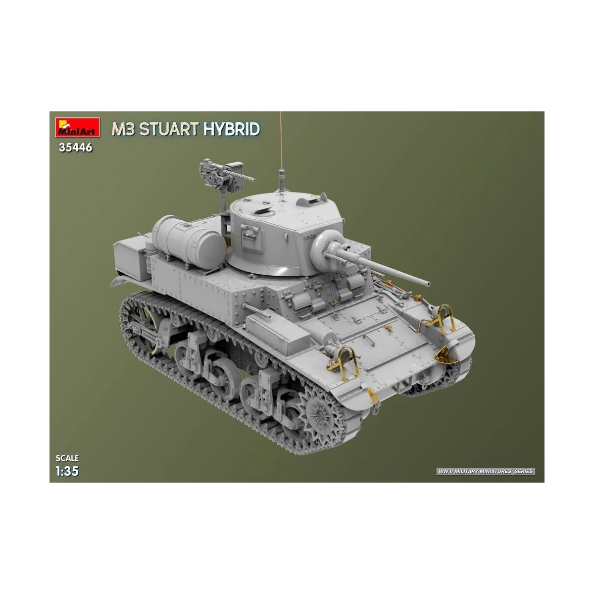 M3 Stuart Hybrid, 1/35 - MiniArt 35446