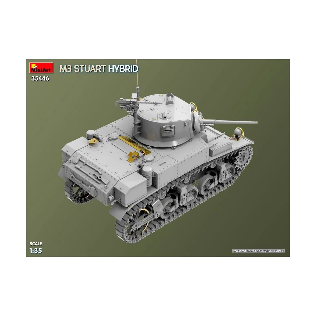 M3 Stuart Hybrid, 1/35 - MiniArt 35446