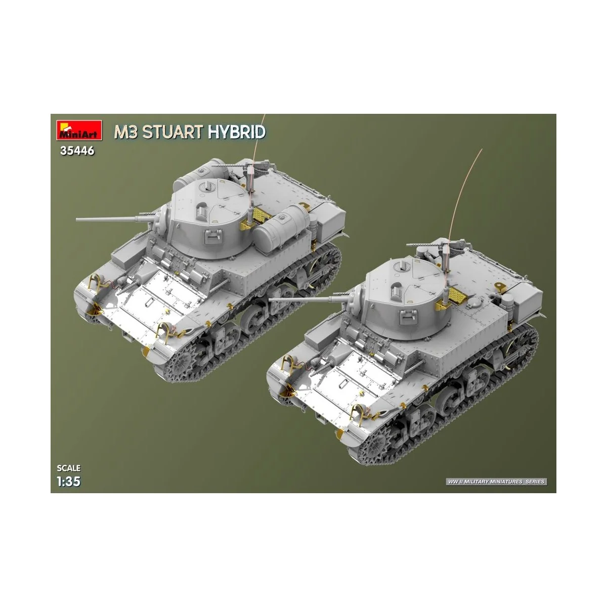 M3 Stuart Hybrid, 1/35 - MiniArt 35446