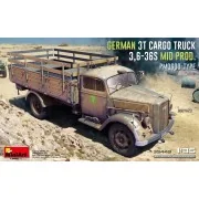 German 3t Cargo Truck 3, 6-36S Mid Prod. PmQ600-Type, 1/35 - MiniAr... German 3t Cargo Truck 3, 6-36S Mid Prod. PmQ600-Type, 1/35 - MiniAr...
