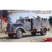 German 3t Troop Carrier 3, 6-36S Radkasten-Normal-Type, 1/35 - Mini... German 3t Troop Carrier 3, 6-36S Radkasten-Normal-Type, 1/35 - Mini...