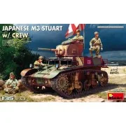 Japanese M3 Stuart w/ Crew, 1/35 - MiniArt 35454 Japanese M3 Stuart w/ Crew, 1/35 - MiniArt 35454