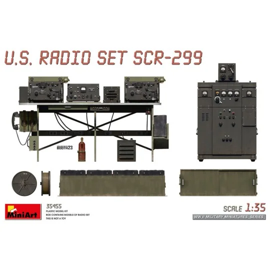 U.S. Radio Set SCR-299, 1/35 - MiniArt 35455 U.S. Radio Set SCR-299, 1/35 - MiniArt 35455
