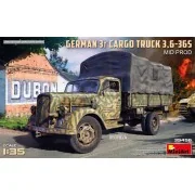German 3t Cargo Truck 3, 6-36S Mid Prod, 1/35 - MiniArt 35456