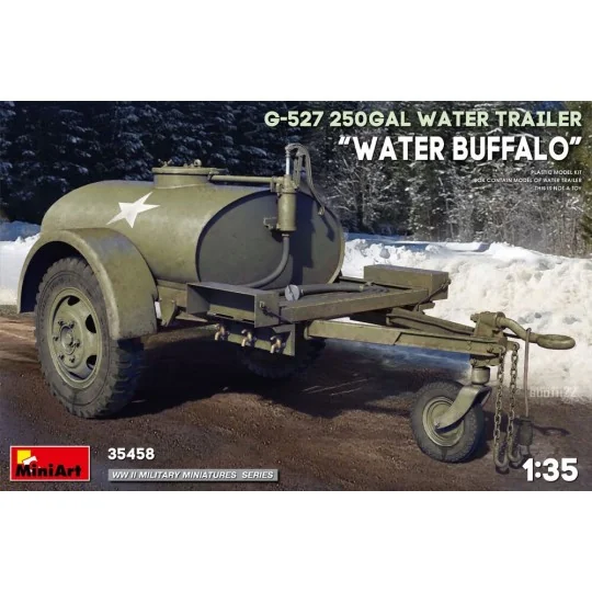 G-527 250gal Water Trailer “Water Buffalo”, 1/35 - MiniArt 35458 G-527 250gal Water Trailer “Water Buffalo”, 1/35 - MiniArt 35458