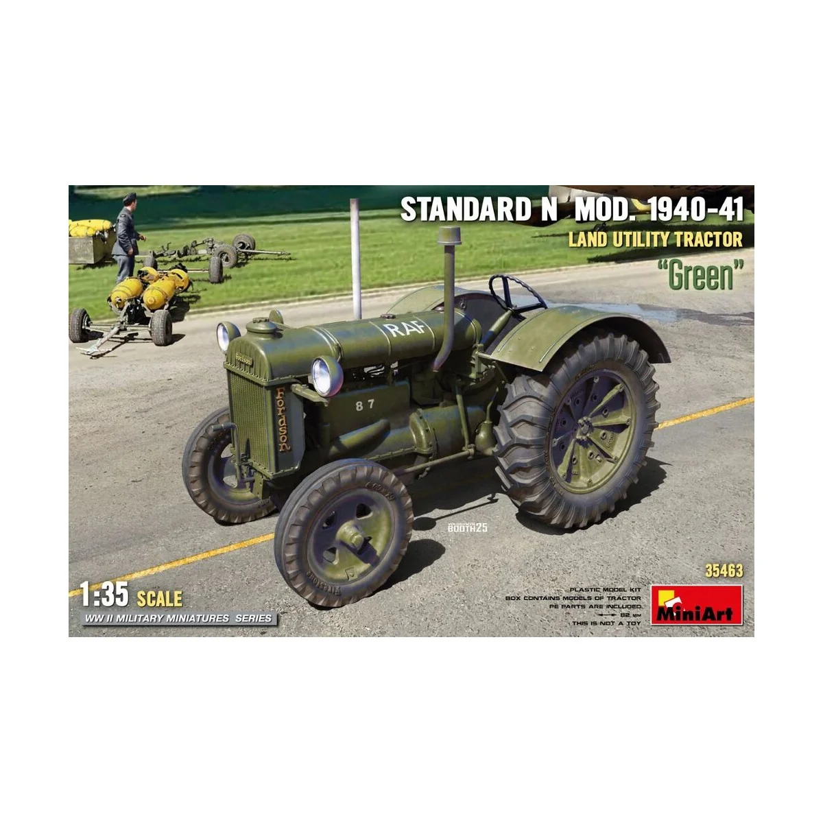 Land Utility Tractor Standard N “Green” Mod. 1940-41, 1/35 - MiniAr...