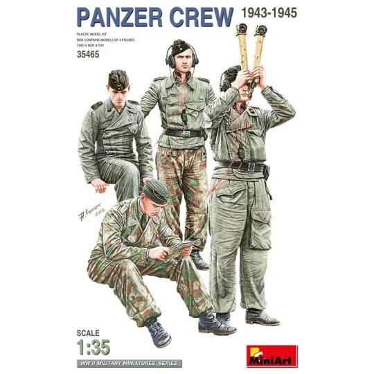Panzer Crew (1943-1945), 1/35 - MiniArt 35465 Panzer Crew (1943-1945), 1/35 - MiniArt 35465