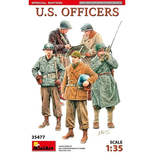 U.S.Officers. Special Edition, 1/35 - MiniArt 35477 U.S.Officers. Special Edition, 1/35 - MiniArt 35477