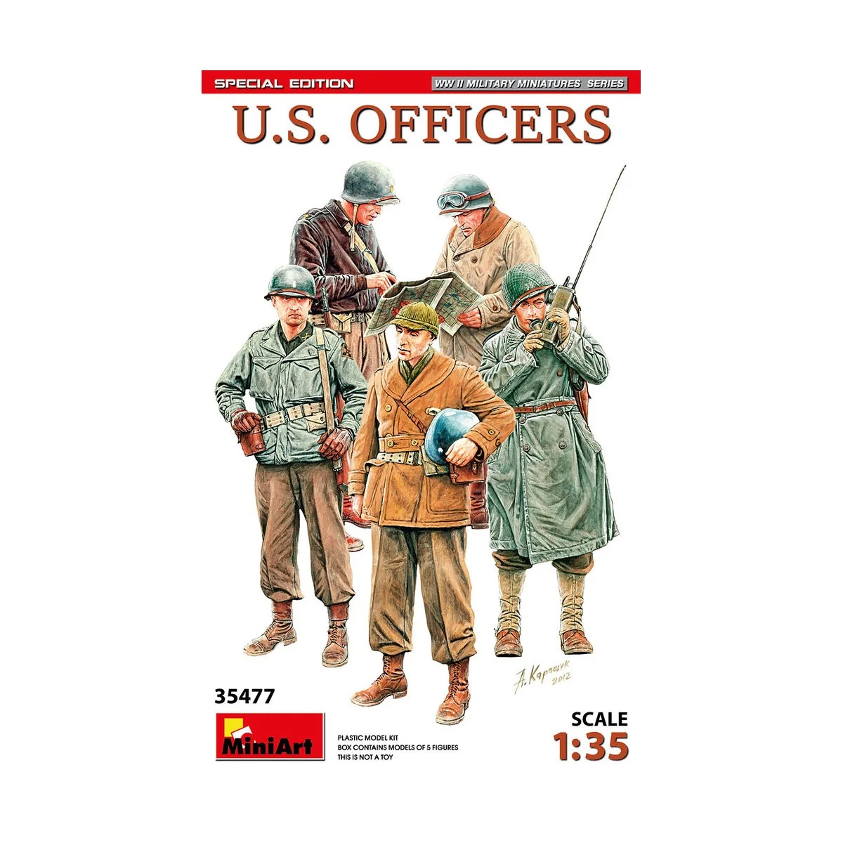 U.S.Officers. Special Edition, 1/35 - MiniArt 35477 U.S.Officers. Special Edition, 1/35 - MiniArt 35477