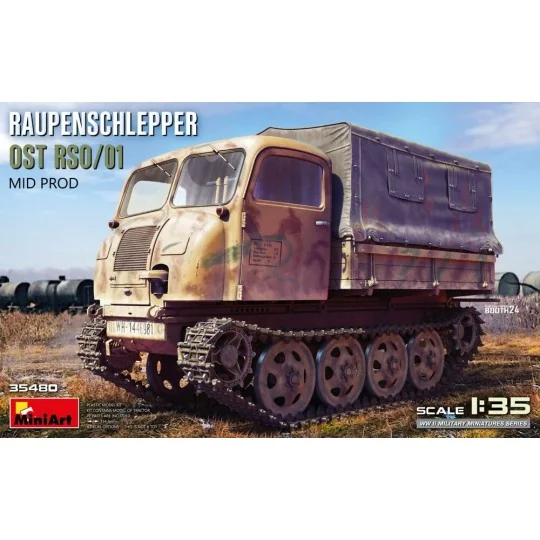 Raupenschlepper Ost RSO/01. Mid Prod, 1/35 - MiniArt 35480