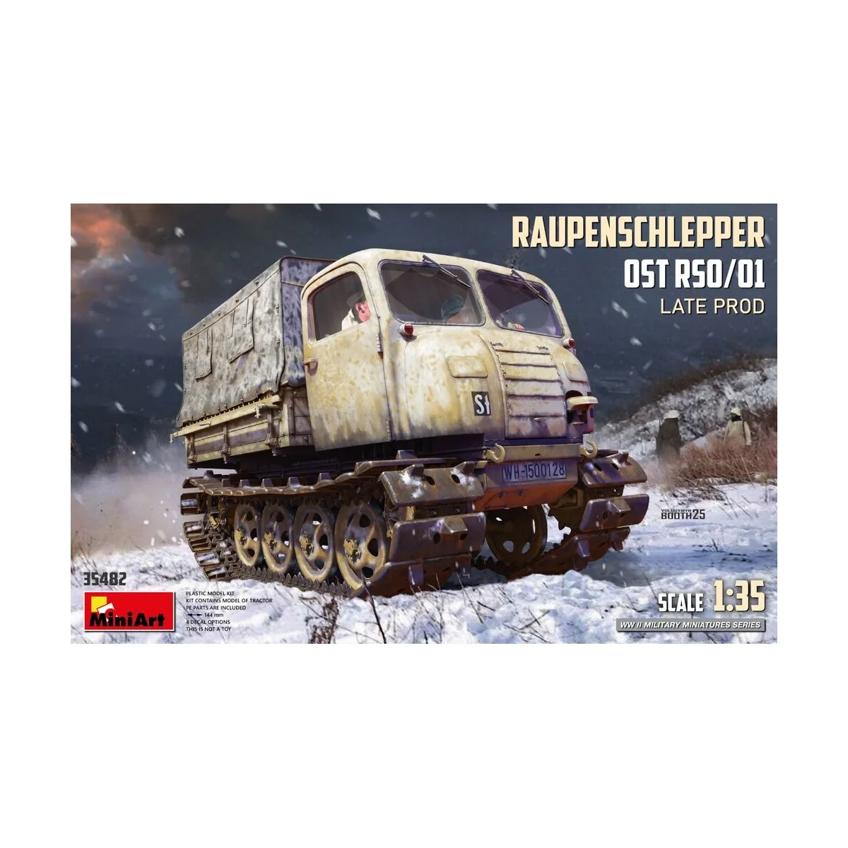 Raupenschlepper Ost RSO/01. Late Prod, 1/35 - MiniArt 35482