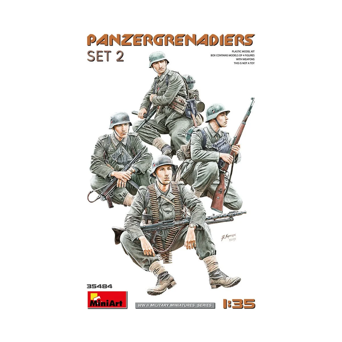 Panzergrenadiers Set 2, 1/35 - MiniArt 35484 Panzergrenadiers Set 2, 1/35 - MiniArt 35484