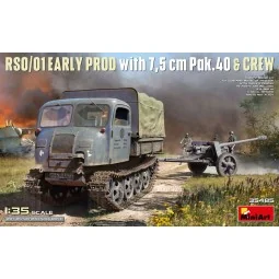 RSO/01 Early Prod. with 7, 5 cm Pak.40 & Crew, 1/35 - MiniArt 35485