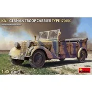 Kfz.1 German Troop Carrier Type 170VK, 1/35 - MiniArt 35486 Kfz.1 German Troop Carrier Type 170VK, 1/35 - MiniArt 35486