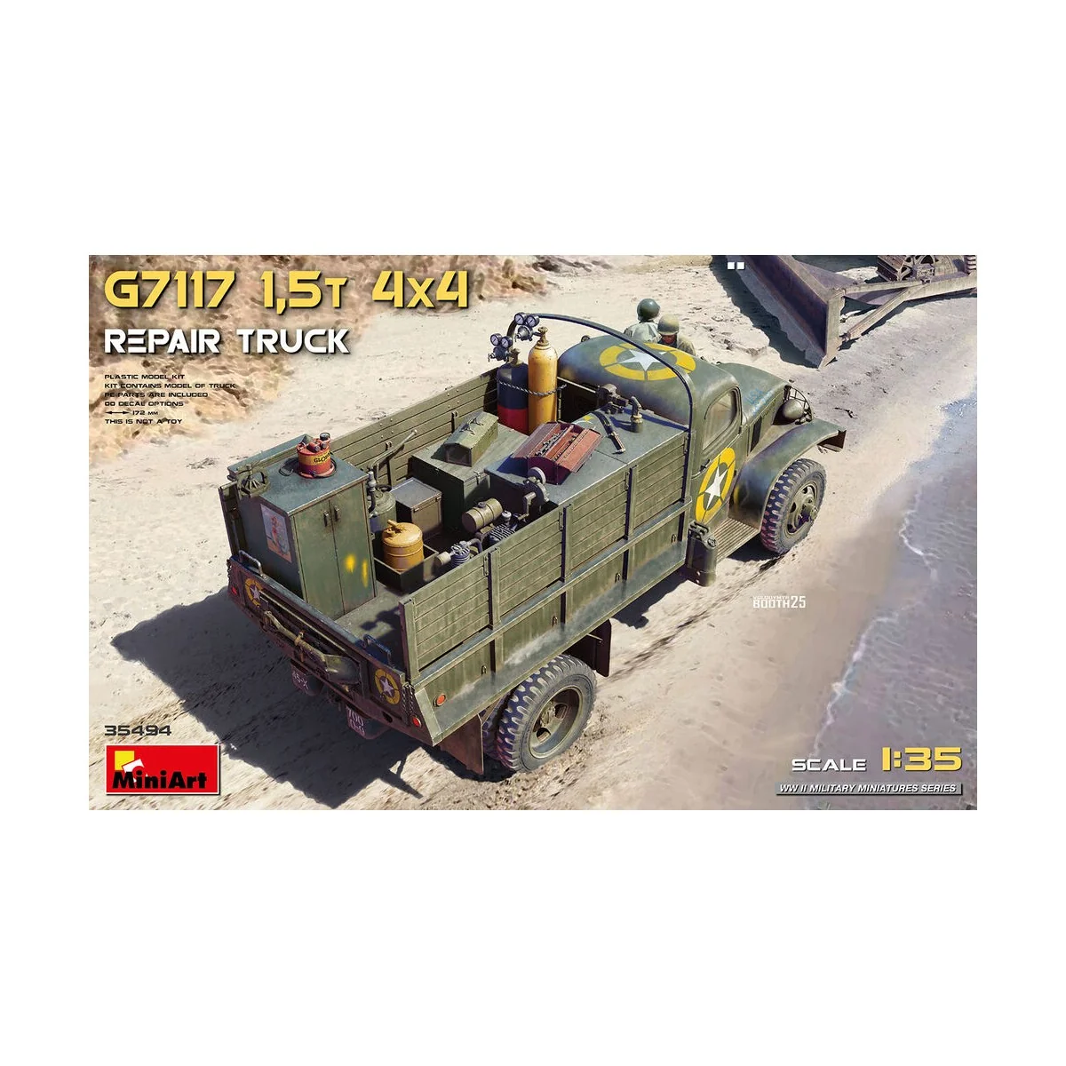 G7117 1, 5t 4x4 Repair Truck, 1/35 - MiniArt 35494