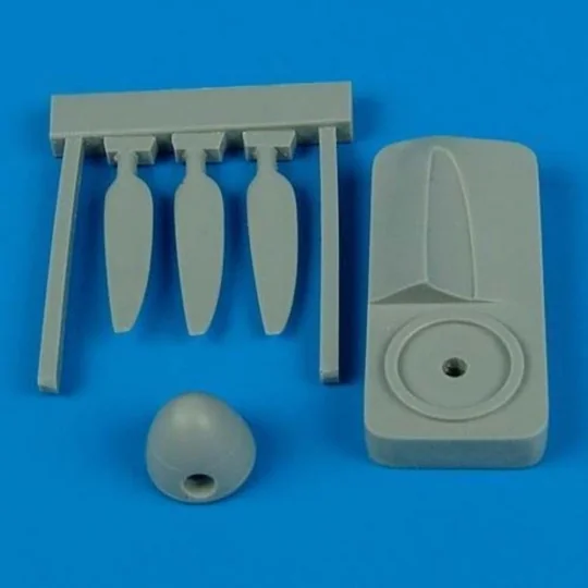 Hurricane Mk.I rotol propeller w/tool, 1/72 - Quickboost QB72 215 Hurricane Mk.I rotol propeller w/tool, 1/72 - Quickboost QB72 215