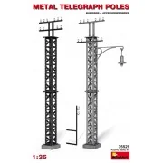 Metal Telegraph Poles, 1/35 - MiniArt 35529