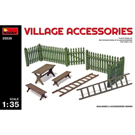 Village Accessories, 1/35 - MiniArt 35539