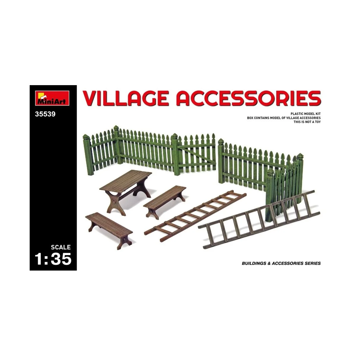 Village Accessories, 1/35 - MiniArt 35539