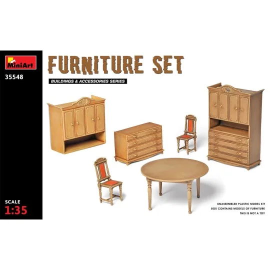 Furniture Set, 1/35 - MiniArt 35548