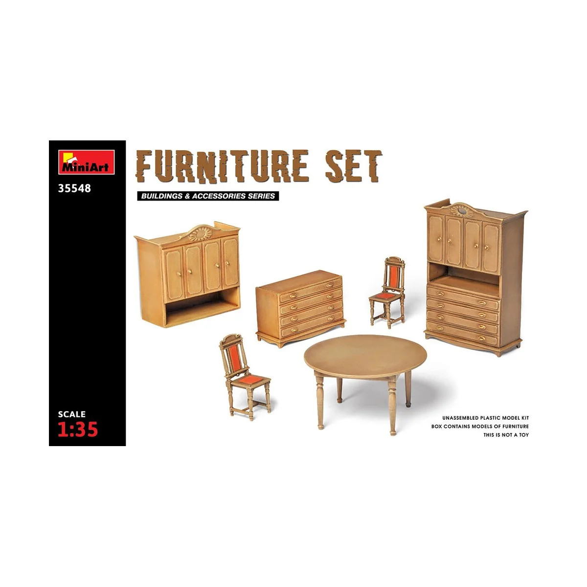 Furniture Set, 1/35 - MiniArt 35548