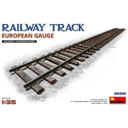 Railway Track (European Gauge), 1/35 - MiniArt 35561
