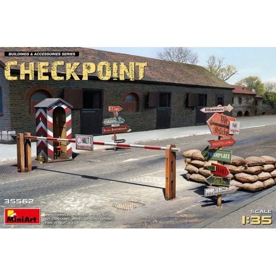 Checkpoint, 1/35 - MiniArt 35562