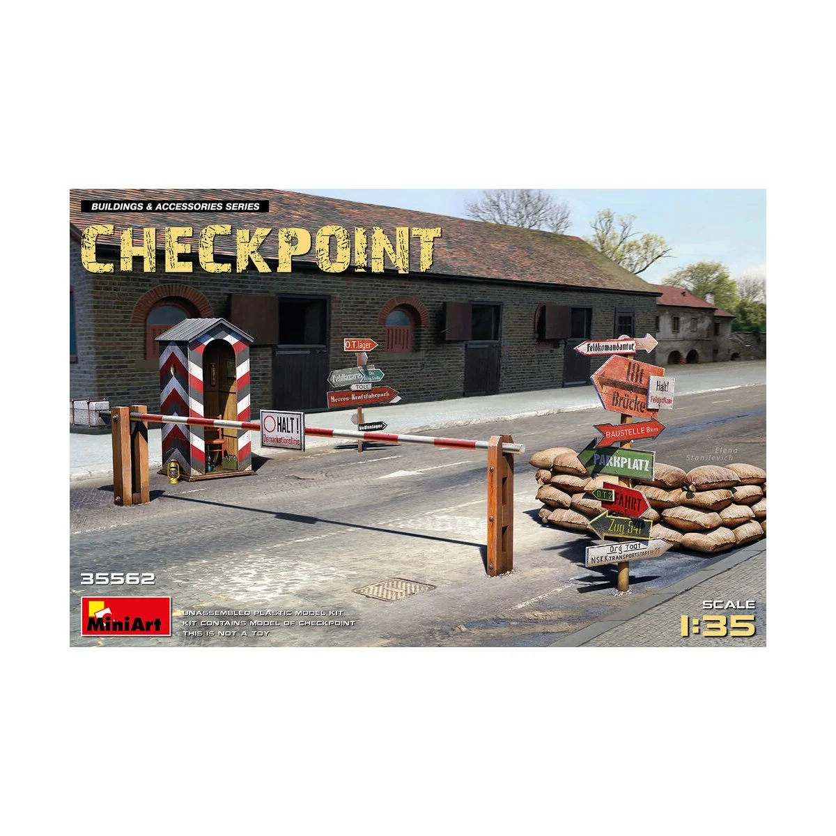 Checkpoint, 1/35 - MiniArt 35562