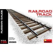 Railroad Track (Russian Gauge), 1/35 - MiniArt 35565