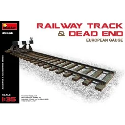 Railway Track & Dead End (European Gauge), 1/35 - MiniArt 35568