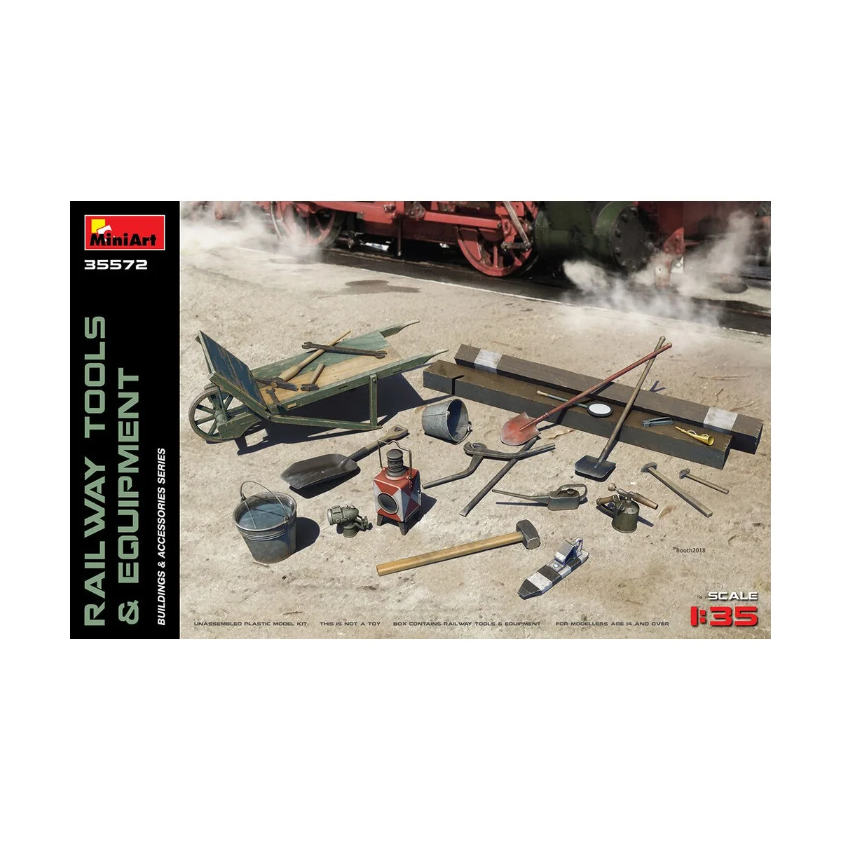 Railway Tools & Equipment, 1/35 - MiniArt 35572