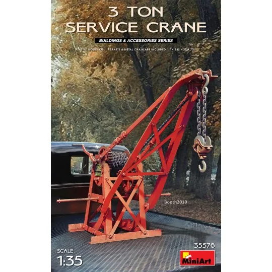 3 Ton Service Crane, 1/35 - MiniArt 35576