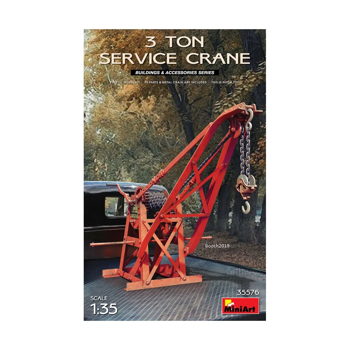 3 Ton Service Crane, 1/35 - MiniArt 35576