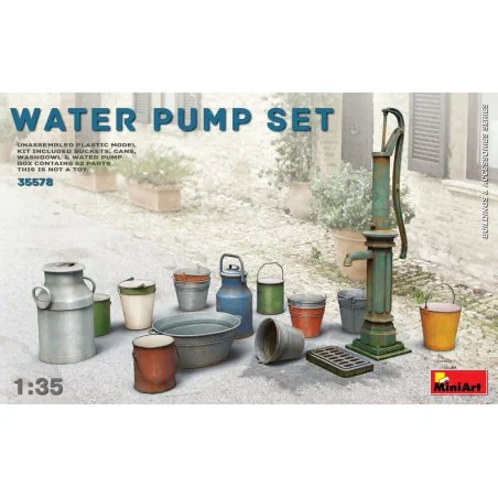 Water Pump Set, 1/35 - MiniArt 35578