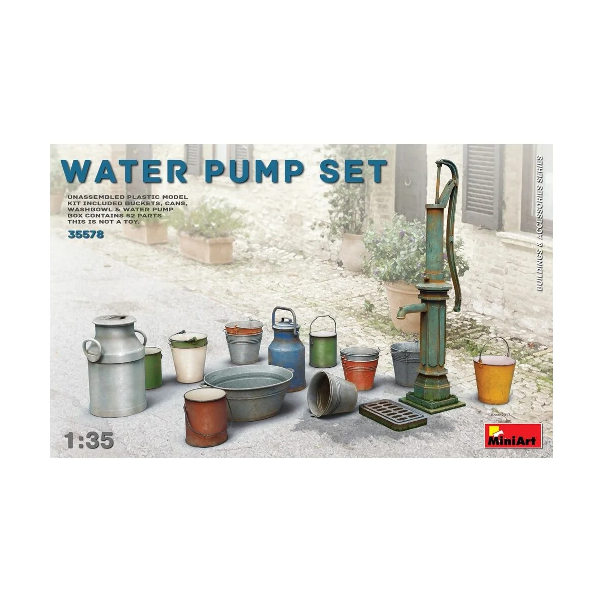 Water Pump Set, 1/35 - MiniArt 35578