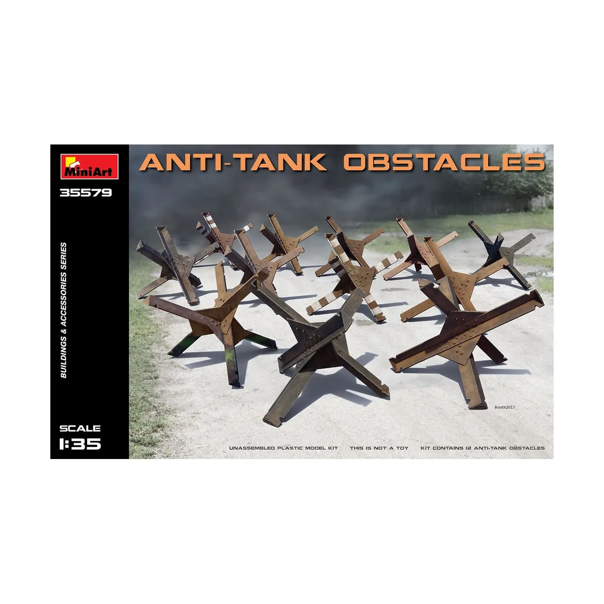 Anti-tank Obstacles, 1/35 - MiniArt 35579