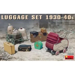 Luggage Set 1930-40s, 1/35 - MiniArt 35582
