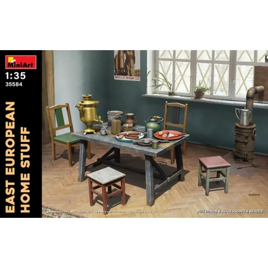 East European Home Stuff, 1/35 - MiniArt 35584