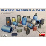 Plastic Barrels & Cans, 1/35 - MiniArt 35590