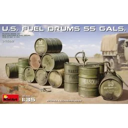 U.S. Fuel Drums (55 Gals.), 1/35 - MiniArt 35592