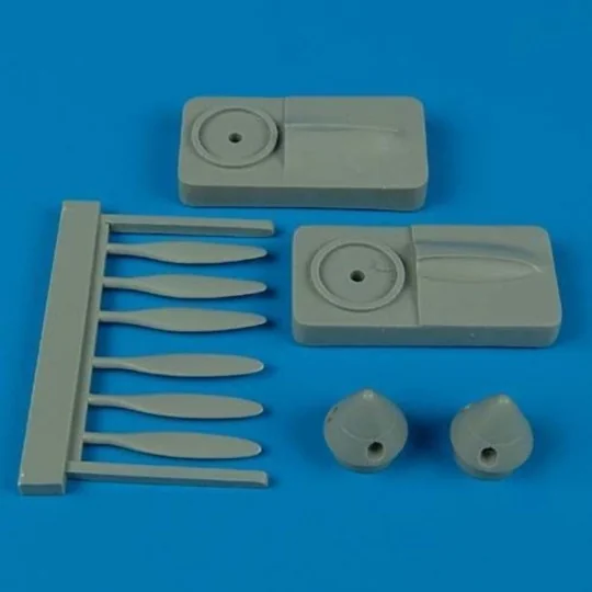 P-38J propellers für Academy Bausatz, 1/72 - Quickboost QB72 220 P-38J propellers für Academy Bausatz, 1/72 - Quickboost QB72 220