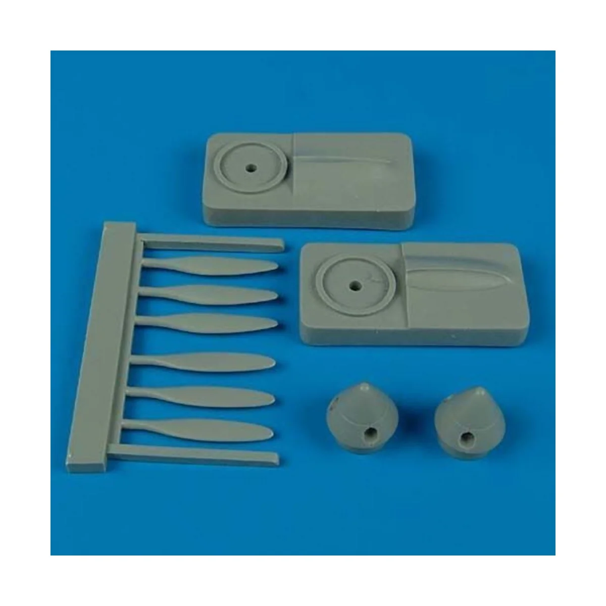 P-38J propellers für Academy Bausatz - Quickboost QB72 220