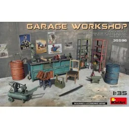 Garage Workshop, 1/35 - MiniArt 35596