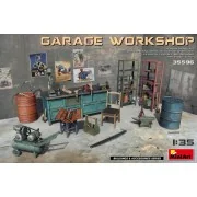 Garage Workshop, 1/35 - MiniArt 35596 Garage Workshop, 1/35 - MiniArt 35596