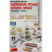 German Road Signs WW2 (France 1944), 1/35 - MiniArt 35600