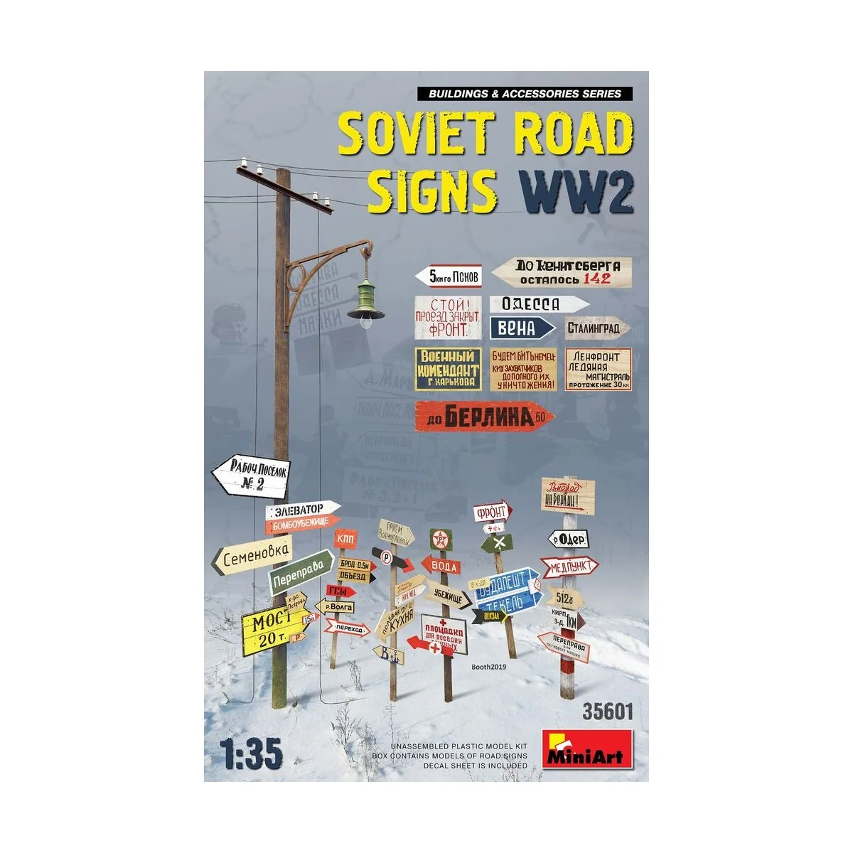 Soviet Road Signs WW2, 1/35 - MiniArt 35601